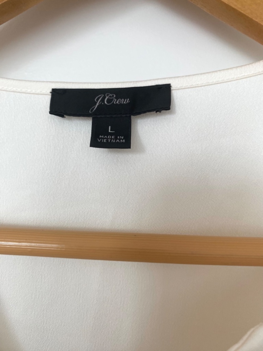 J. Crew Blouse with Ruffle - Picture 4 of 6